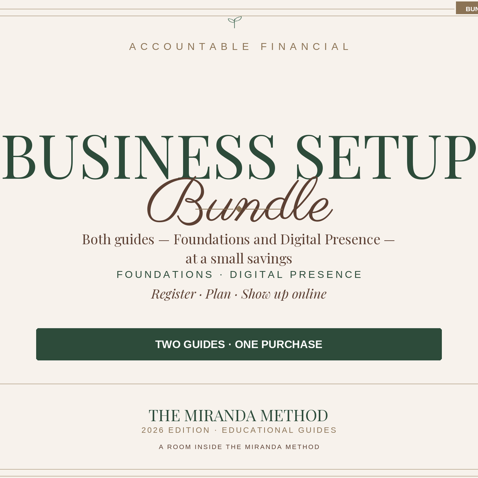 Business Setup Bundle