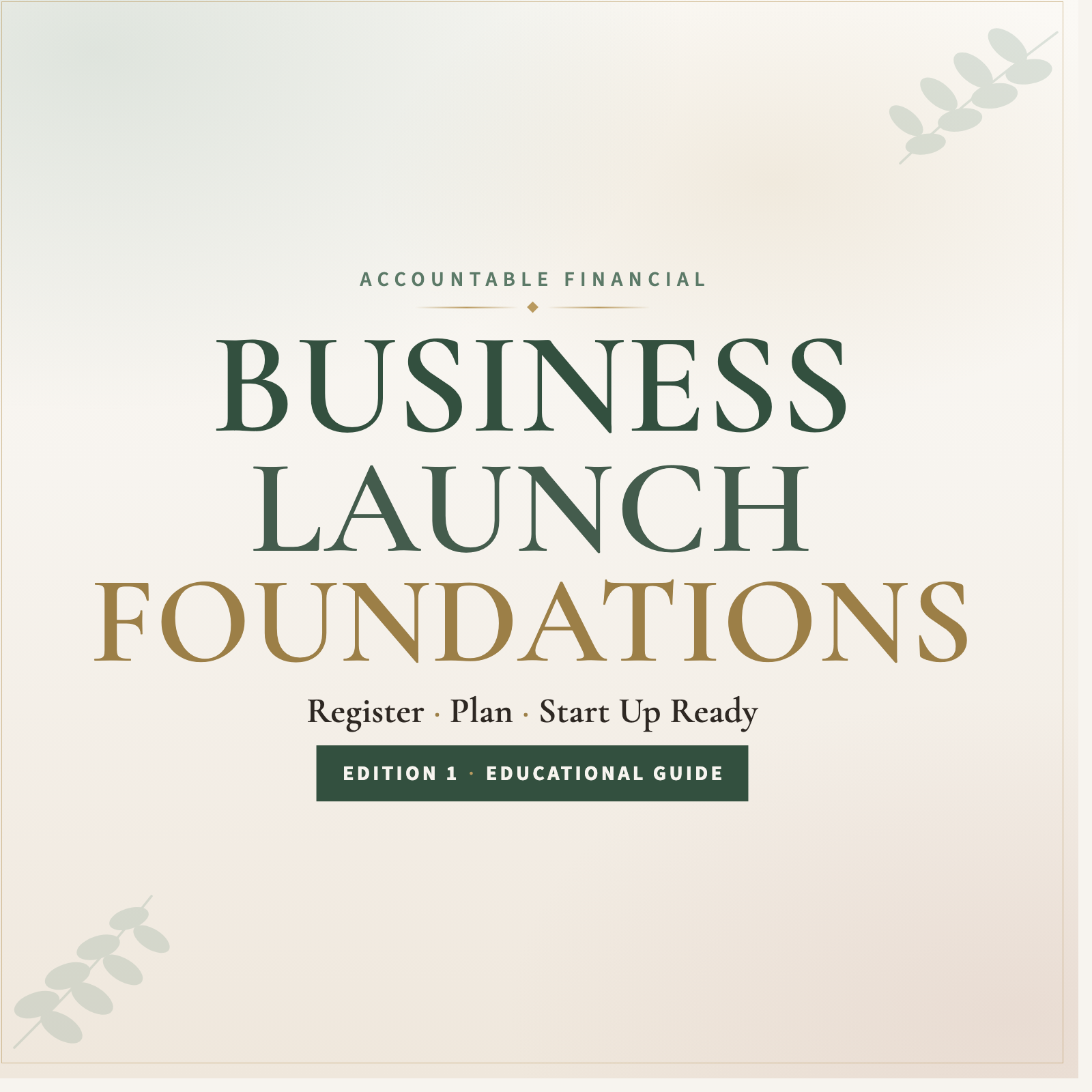 Business Setup Foundations